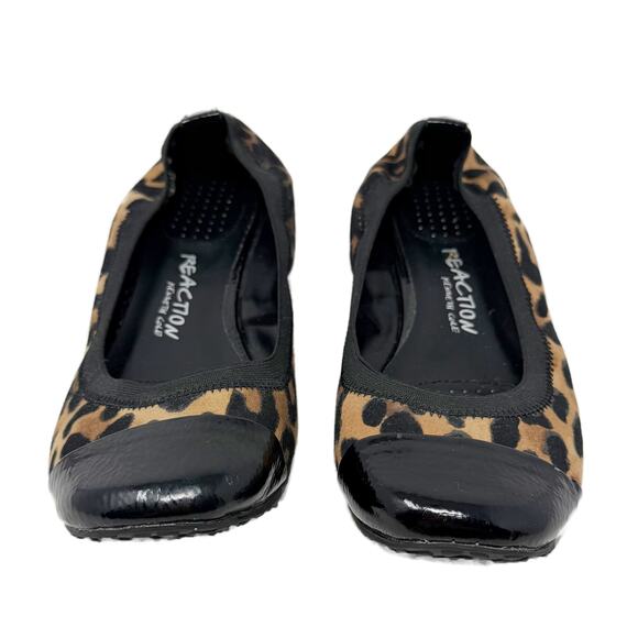 Kenneth Cole Reaction Blink Wink Driving Moc Flats Womens 8.5 M Leopard Print - Picture 15 of 16